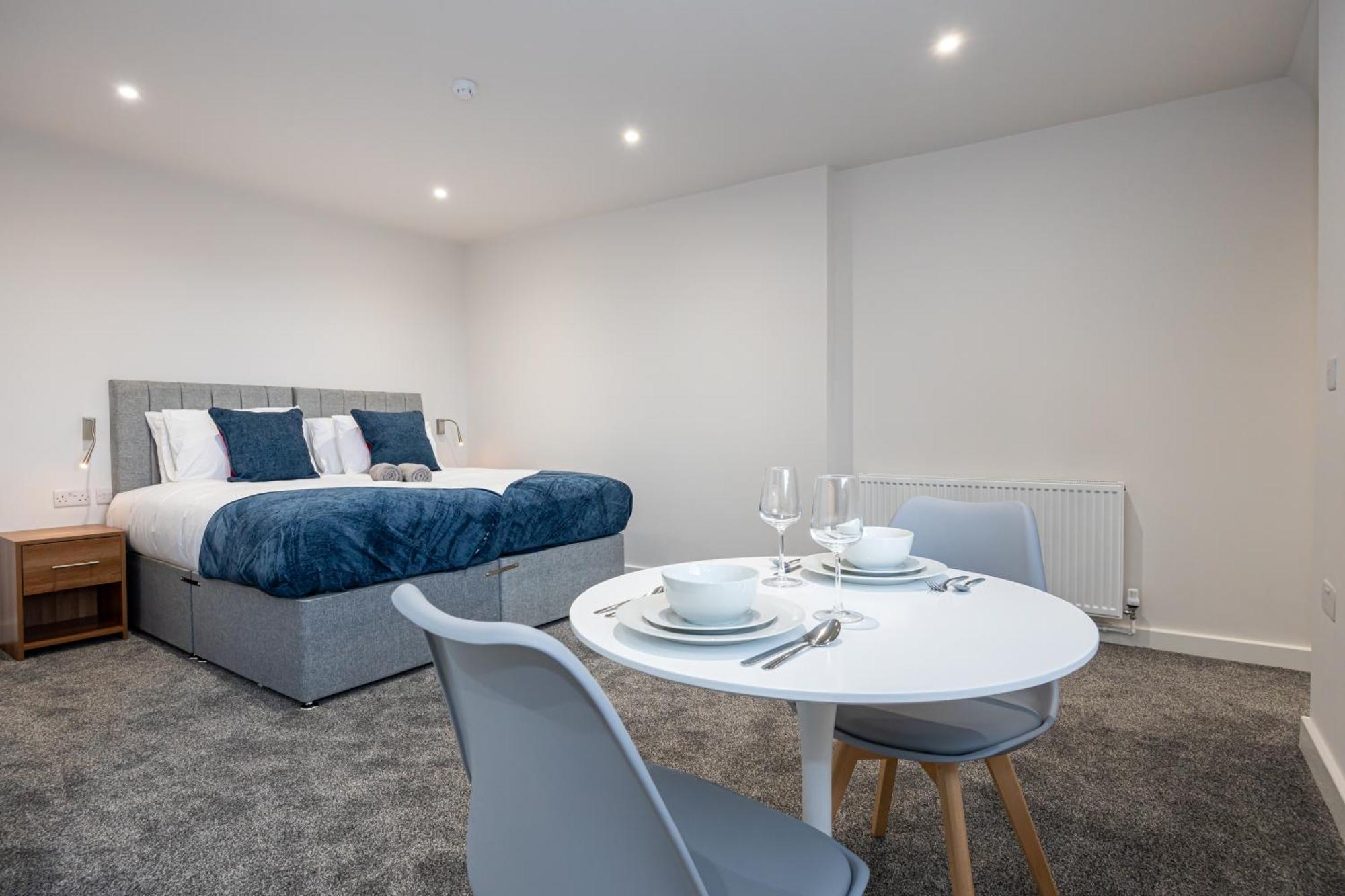 Morecambe Bay Studio Flats Free Parking Beach Front Esterno foto
