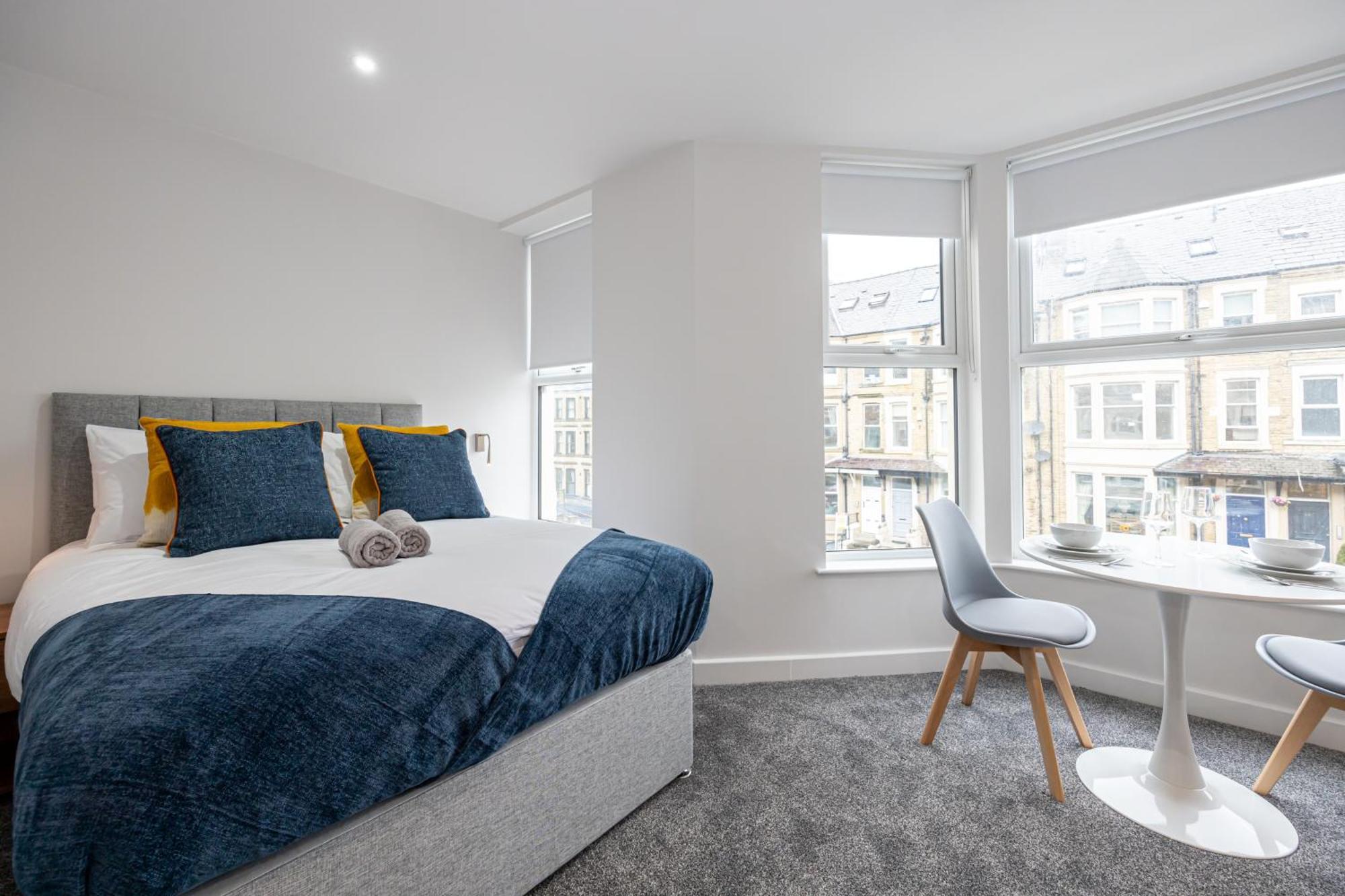 Morecambe Bay Studio Flats Free Parking Beach Front Esterno foto
